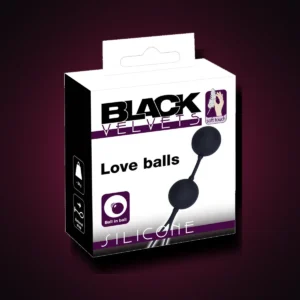 The Perfect Balls, bolas de Kegel negras de silicona.