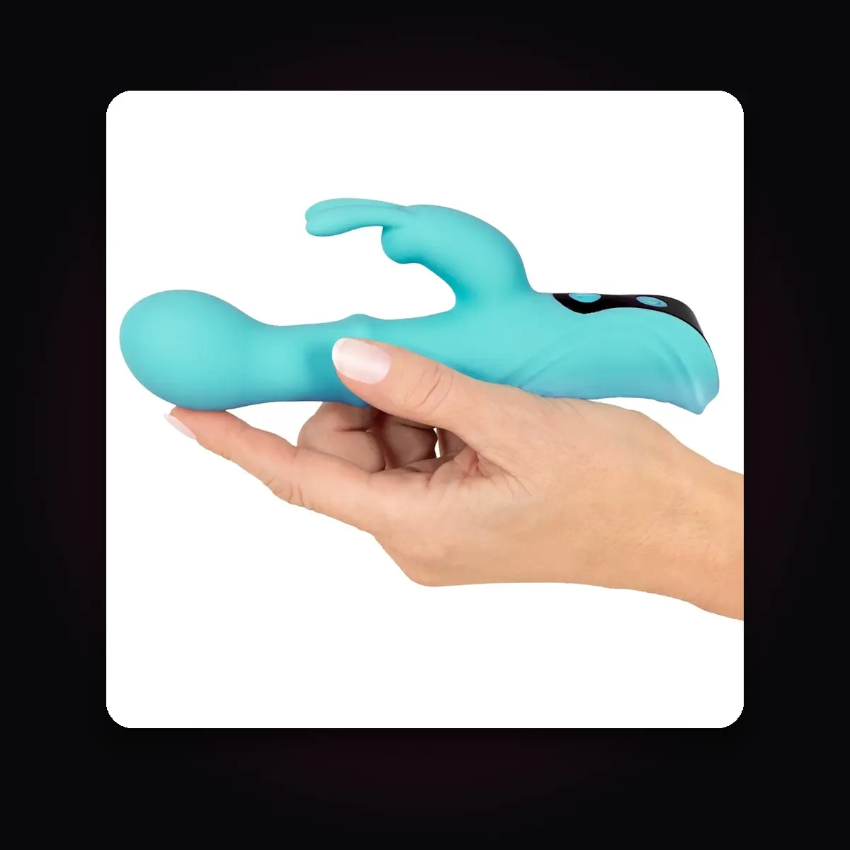 Oriven | Vibrador rabbit con anillo móvil - Imagen 6