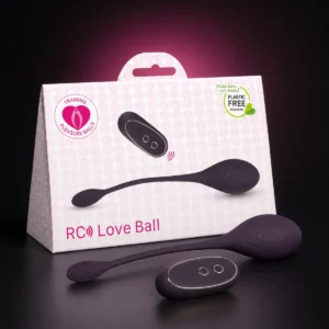 RC Love Ball, bola vibradora morada con mando a distancia.