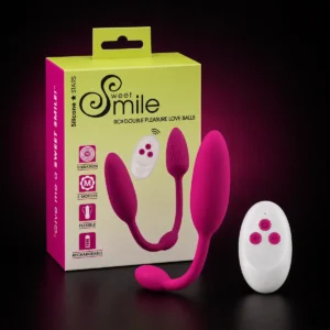 vibrador duplo com comando